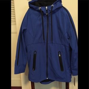 Michael Kors Royal Blue Jacket with Hood NWT
